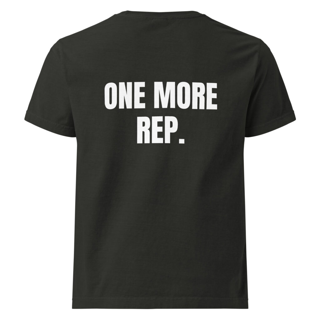 One More Rep | Oversized Tee